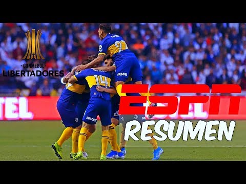 Liga De  Quito VS Boca 0-3 RESUMEN ESPN