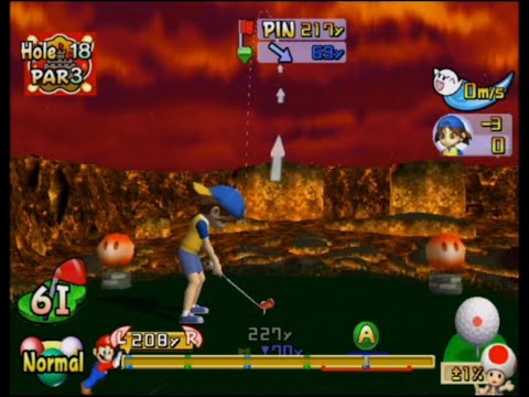 Mario Golf: Toadstool Tour 100% Walkthrough Part 34: Bowser Star Championship