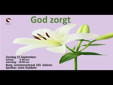 Preek 2025 09 21 - "God zorgt" -  John Gubbels
