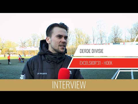 Vincent Schmidt: "Wij balen en Hoek is blij" | Excelsior'31 - Hoek