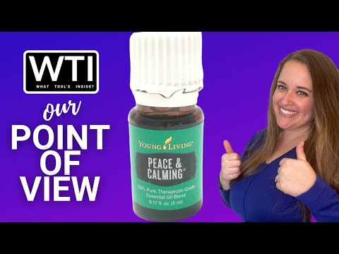 Young Living Peace & Calming Oil Blend - WTI product video review