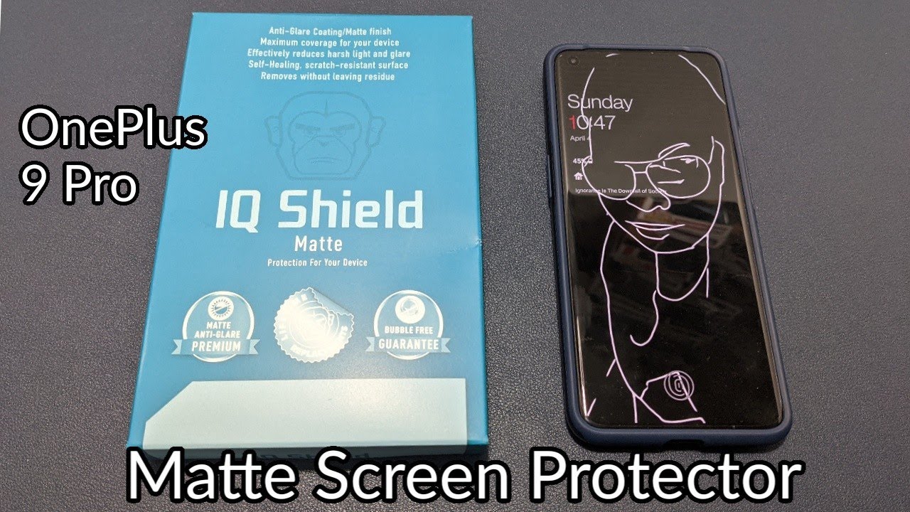 IQ Shield Screen Protector for the OnePlus 9 Pro