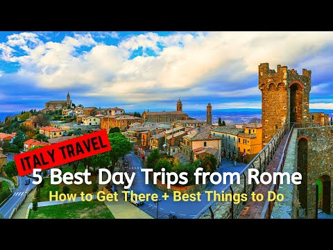 5 Day trips from Rome and How to Get There + Best Things to See and Do | Italy Travel Guide