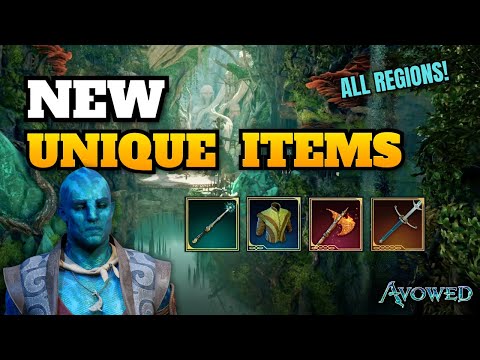 All NEW Unique Weapons & Armor In Avowed Update (Patch 1.5) | NEW UNIQUE ITEMS AVOWED