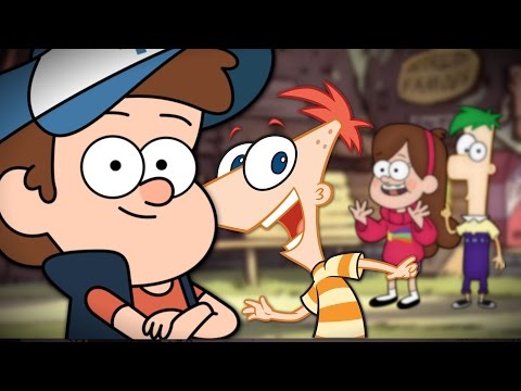 Dipper Pines vs Phineas Flynn - Epic Cartoon Made Rap Battles Season 2