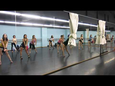 Burlesque Class - Black Velvet routine - Miss Zee