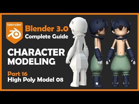 01 Blender 3 0 Character Modeling Tutorial Beginner Friendly 2022