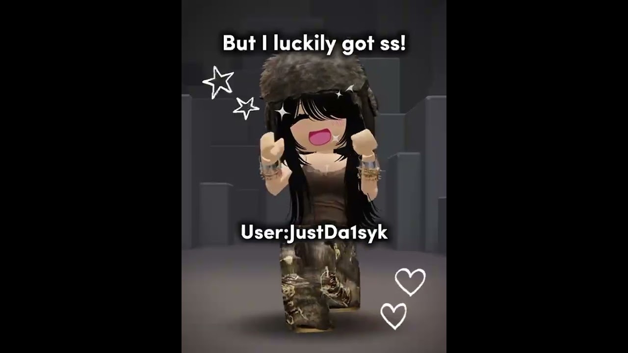 Daisy edited this 😛 #roblox