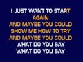 karaoke taking chances with cut 