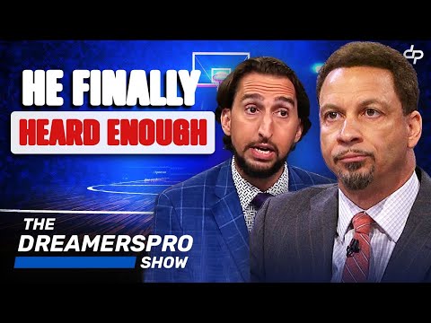 Chris Broussard Gets Heated At Nick Wright On Live TV For Constantly Making Excuses For Lebron James