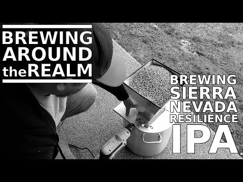 Sierra Nevada Resilience IPA Brew Day + Recipe