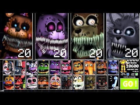 Ultimate Custom Night - Rockstar Twisted Animatronics