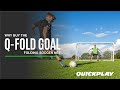 Футбольные ворота QUICKPLAY Q-FOLD 360 x 180 см, белые