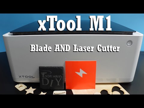 xTool M1 Review - Hybrid Laser and Blade Cutter