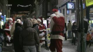 preview picture of video 'Kerst in oud Kampen 2009'