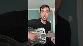 How To Play The “Preachin’ Blues” Riff By Robert Johnson #shorts