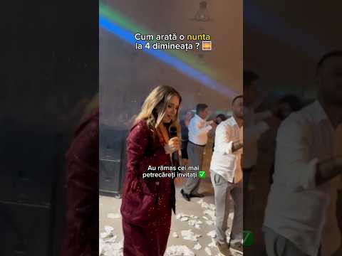 Cum arată o nunta la 4 dimineața 🌅? #panadimineata #nunta2023 #muzicalive #trupanunta