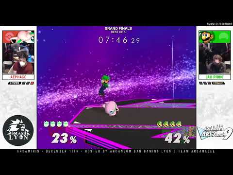 ARCAMINI 9 - SINGLES GF - Aephage VS Jah Ridin'