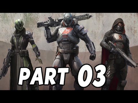 Let's Play Destiny PS4 Gameplay German Deutsch Part 3 - The Tower