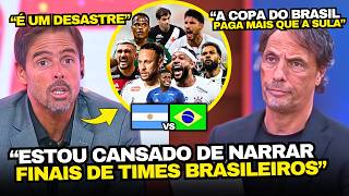 TV ARGENTINA INDIGNADA COM A HEGEMONIA DOS TIMES BRASILEIROS E VALOR DA COPA DO BRASIL