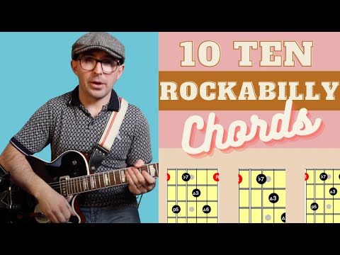Learn 10 Rockabilly Guitar Chords in 10 Minutes with Free Charts!