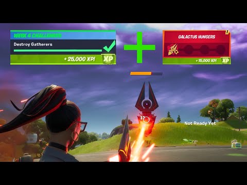 Destroy Gatherers & ALL Gatherers Locations - Fortnite Season 4 Week 4 Challenges