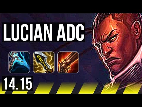 LUCIAN & Thresh vs DRAVEN & Nami (ADC) | 66% winrate, Legendary, 17/5/11 | NA Grandmaster | 14.15