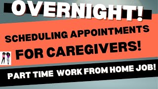 3rd Shift Work From Home Job With Reverence | Part Time Scheduling Appointments (No Degree)