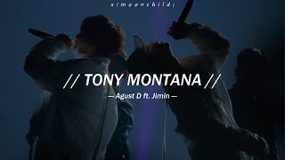 BTS (방탄소년단) - &#39;Tony Montana (Agust D with Jimin)&#39; || [Traducida al español | Hangul Lyrics]