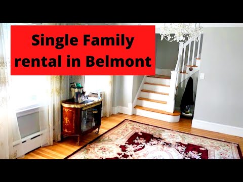Inside a Single Family Rental in Belmont, MA
