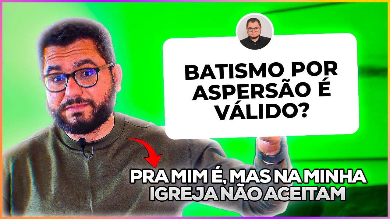 O QUE É PROFETIZAR? BATISMO POR ASPERSÃO É VÁLIDO? O QUE SIGNIFICA DAR A OUTRA FACE?