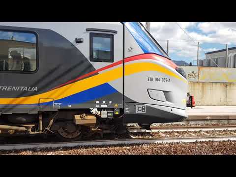 Treno Regionale Pop ETR 104 059 Regionale 21794 Reggio di Calabria Centrale-Melito di P.S.