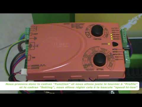 Tutoriel CENTURION D2 TURBO – Réglage de Vitesse (de vitesse supérieure a inférieure)