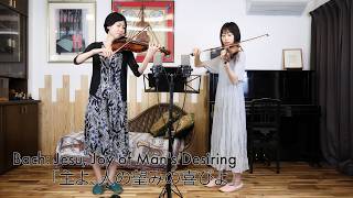 Download lagu bach: Jesu, Joy of Man's Desiring violin duo / Aoi Furukawa(Vn), Rinka Harada(Vn) mp3