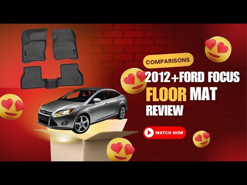 2012+ Ford Focus Floor Mat Comparisons (Stock, all-weather, Huskey Liners)