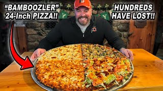 Vermilion Club’s 24-Inch “Bamboozler” Pizza Challenge Can Feed 6-9 Adults!!