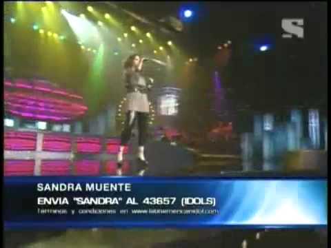 Sandra Muente - Latin American Idol - 1°Concierto  (Yo no te pido la luna - Daniela Romo - Jeans)