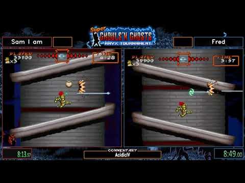 Super Ghouls'n Ghosts Speedrun Any% Tournament 2019 Final Tournament Sam vs Fred 20190810
