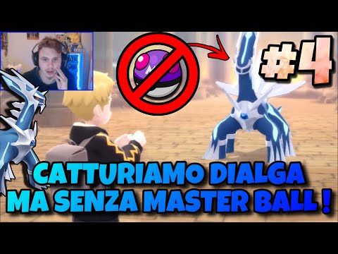 CATTURIAMO DIALGA ma senza MASTER BALL ! - Pokémon DIAMANTE Lucente [Walkthrough Gameplay - Parte 4]