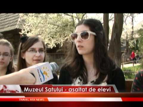 Muzeul Satului-asaltat de elevi