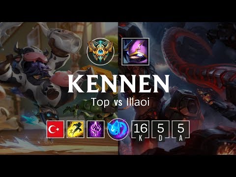 Kennen Top vs Illaoi - TR Master Patch 8.24