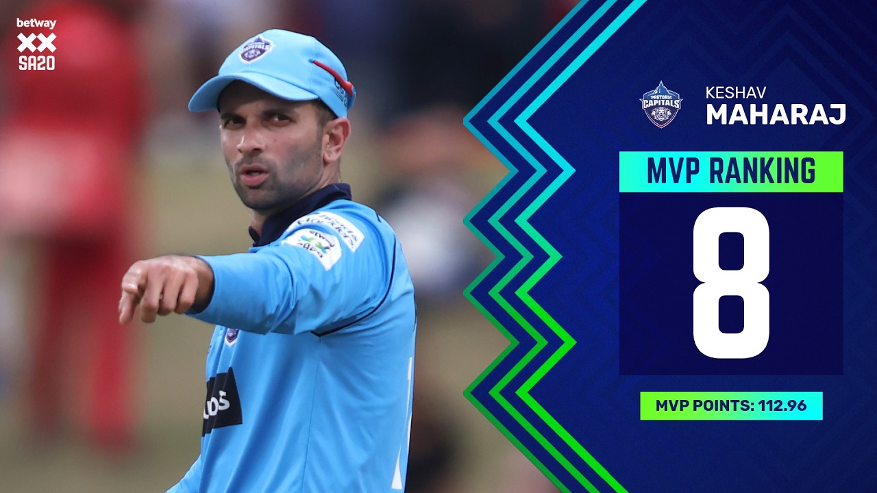 Season 4 MVP #8 | Keshav Maharaj (Pretoria Capitals)