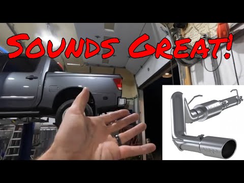 ¡Instalación completa del escape Nissan Titan con el mejor sonido y precio económico!