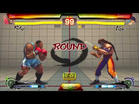 WGC point tournament SSF4AE2012 -  Losers Prey - Emersion