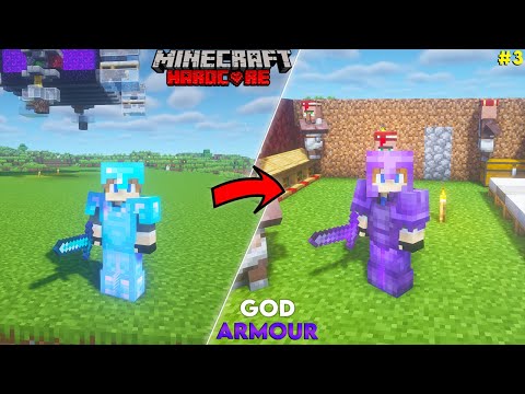 I Made A God Armour In Minecraft Hardcore #3