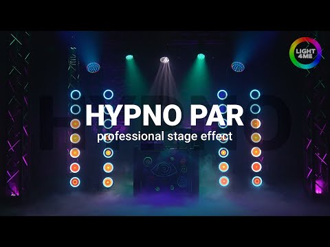 Light4Me Hypno PAR – reflektor efektowy LED do dekoracji i oprawy oświetleniowej