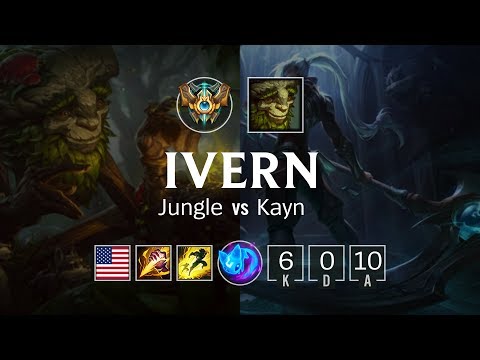 Ivern Jungle vs Kayn - NA Master Patch 8.24