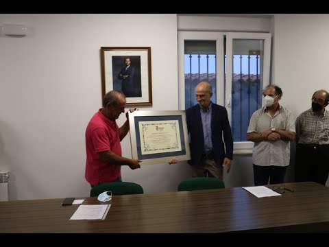 Nombramiento de Miguel Barrueco Hijo Predilecto de Pereña de la Ribera