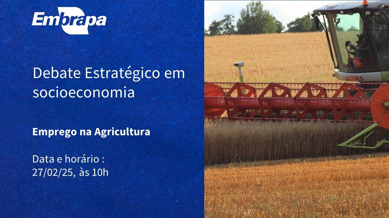 Debates em Socioeconomia: Emprego na Agricultura
