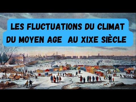 [HGGSP BAC 2023] Les fluctuations climatiques : l’évolution du climat du Moyen Âge au XIXe siècle